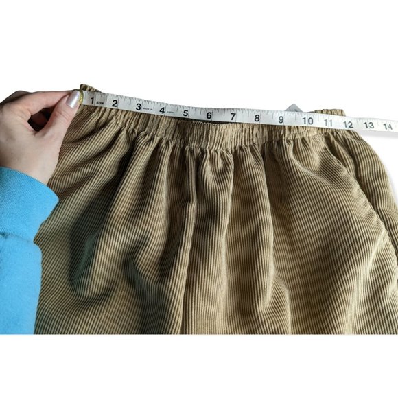 Alfred Dunner Petite Tan Straight Leg Pants w/ Elastic Waistband Size 10P - Picture 9 of 14